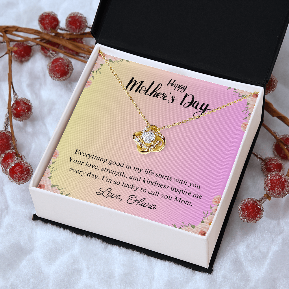 Love Knot Mother's Day Necklace