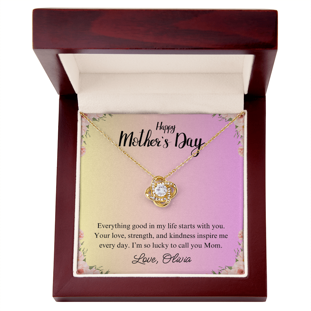 Love Knot Mother's Day Necklace