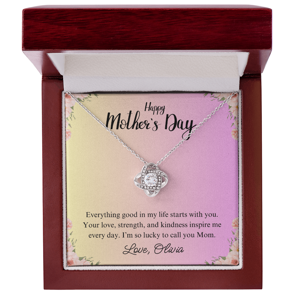 Love Knot Mother's Day Necklace