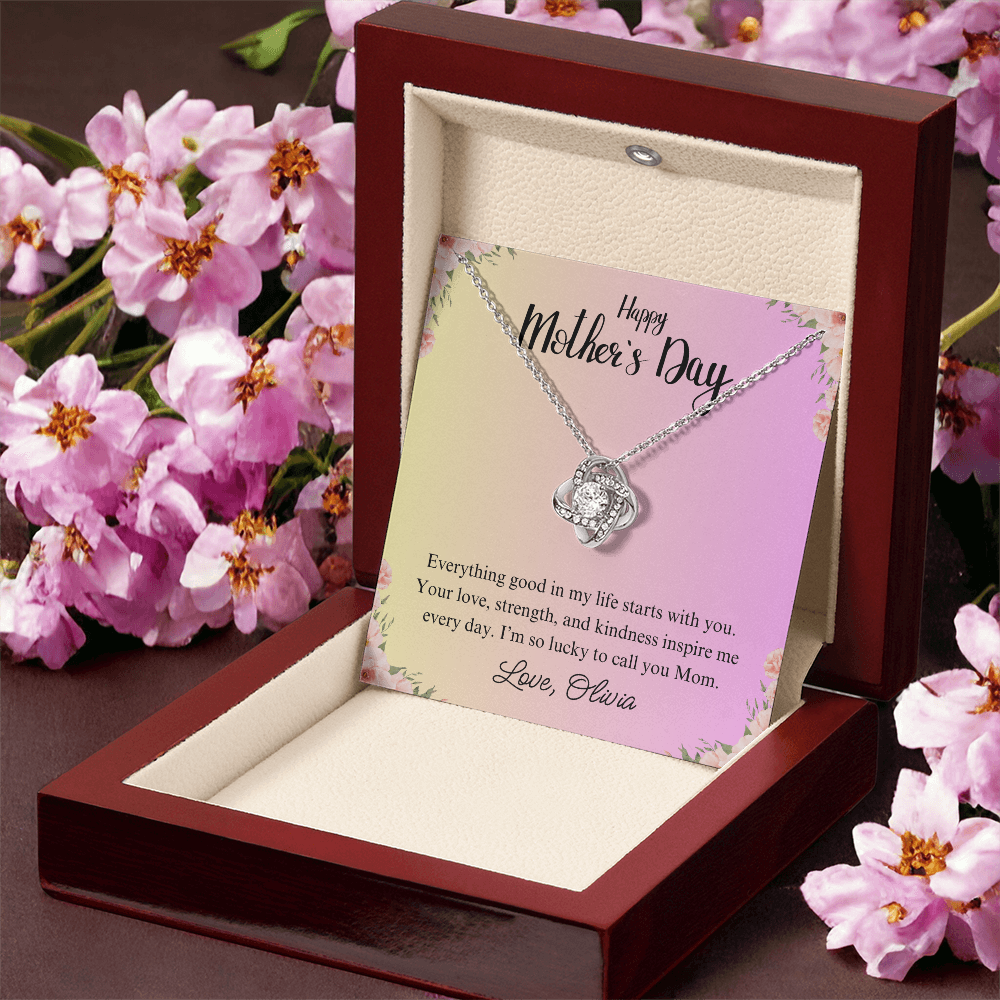 Love Knot Mother's Day Necklace