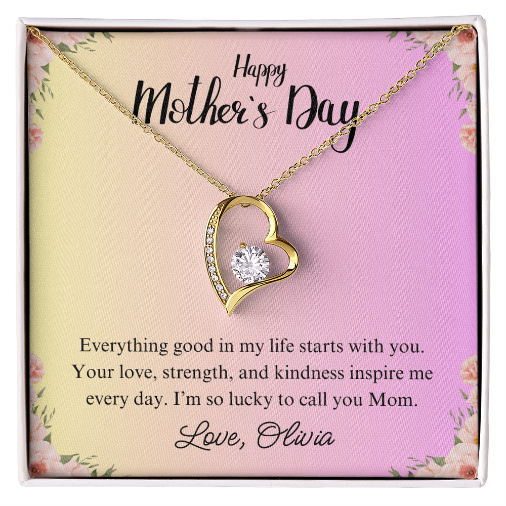 Forever Love Mother's Day Necklace
