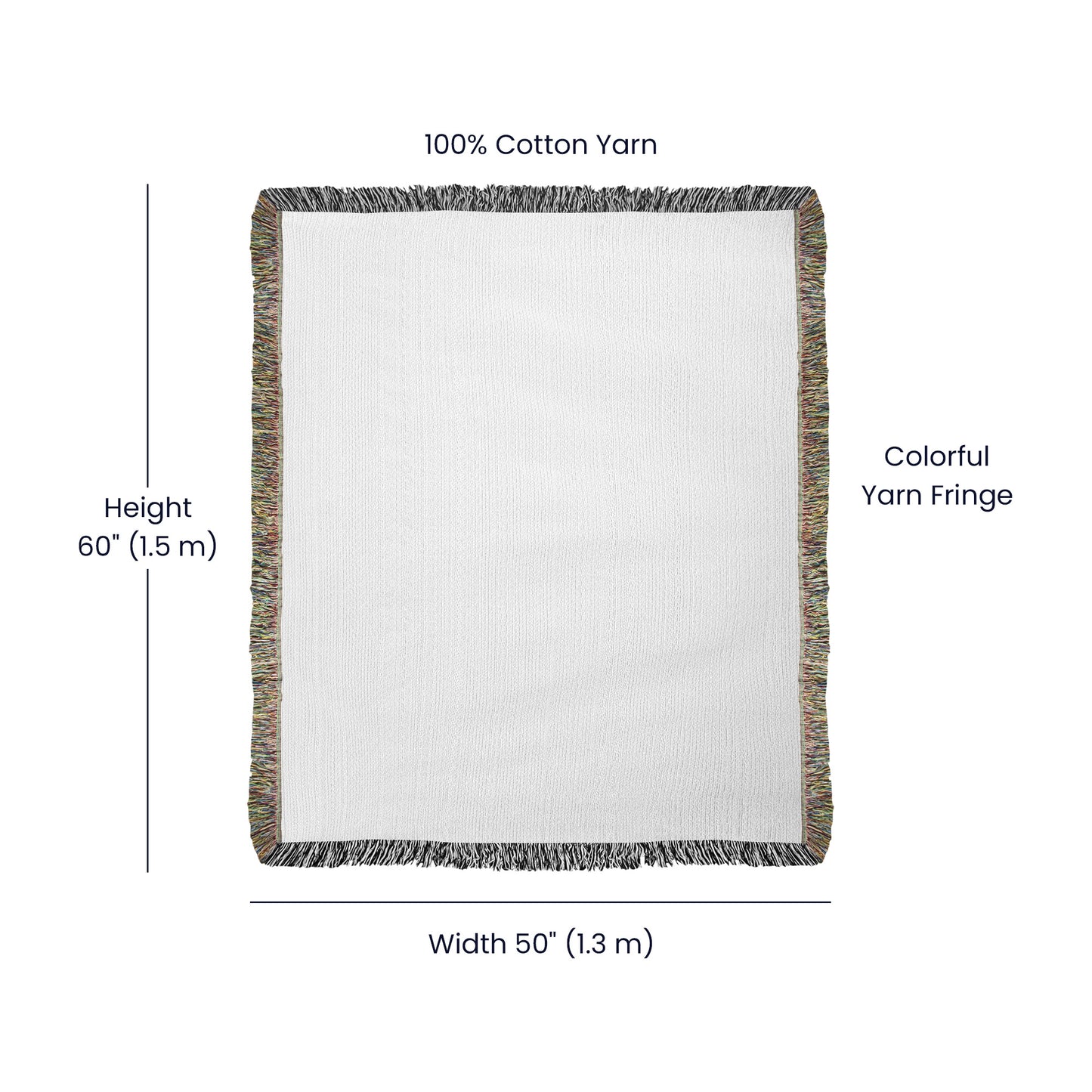 Personalized Woven Mom Blanket