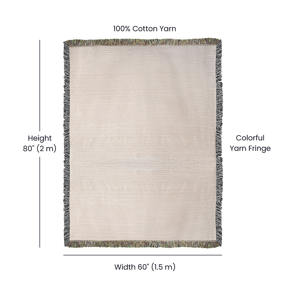 Personalized Woven Mom Blanket